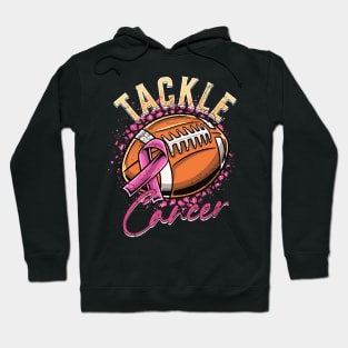 Tackle Breast Cancer Football Hoodie